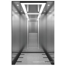 Hébergement HD-2104 sans pièce 1,0 m / s ~ 3 m / s de vitesse ascenseurs de passager en marbre murs de voiture de voiture de soulève ascenseurs